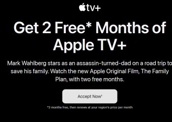 Apple 2 Free Months of Apple TV+