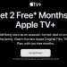 Apple 2 Free Months of Apple TV+