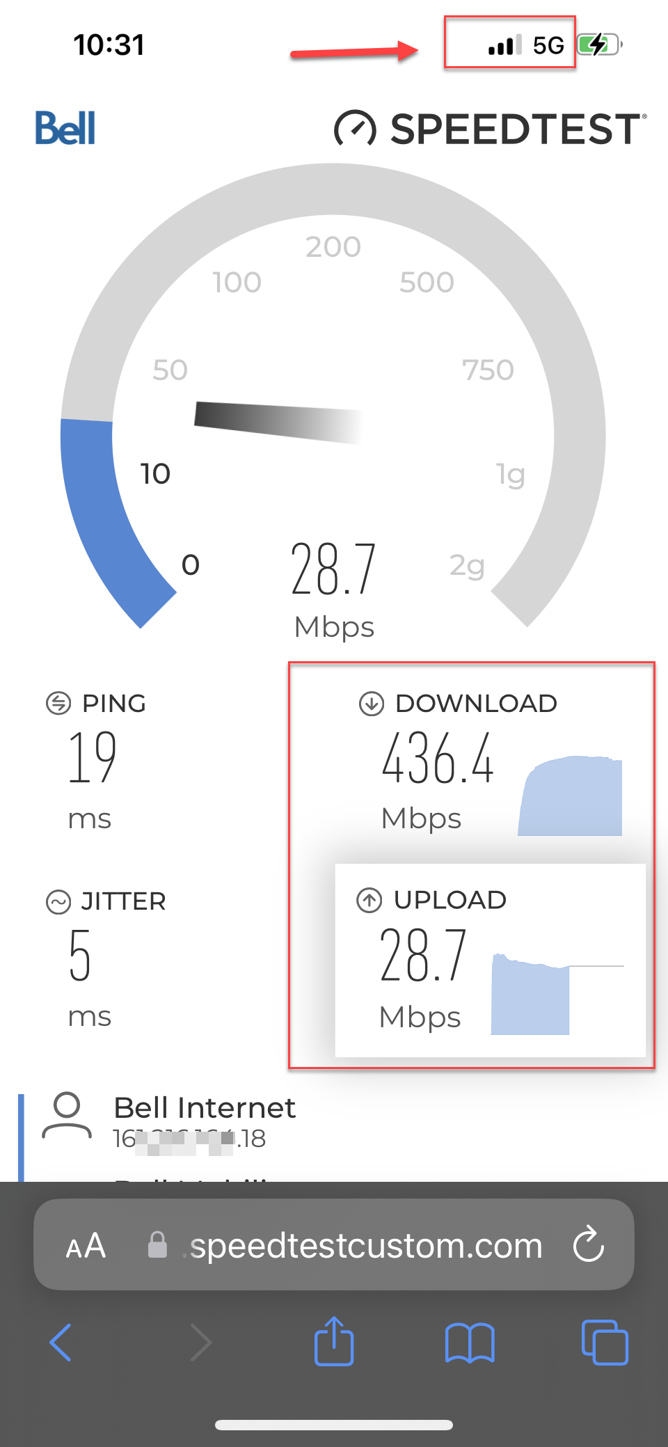 Bell Mobility eSIM Transfer Testing Activation2 Mod