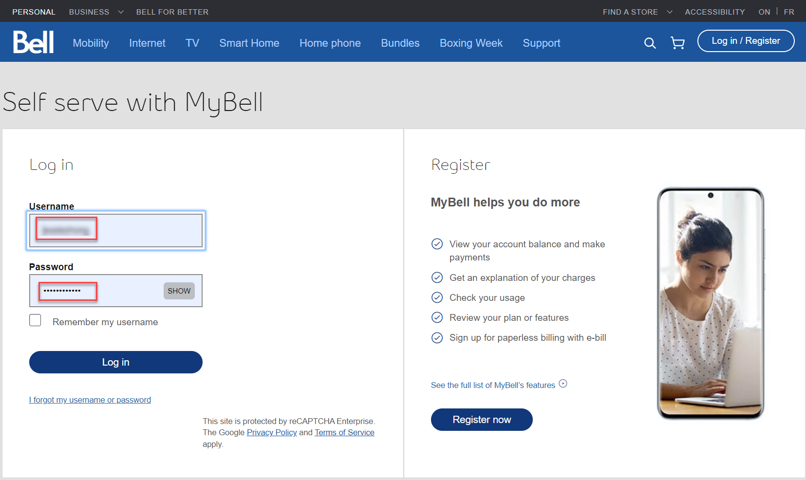 MyBell Login
