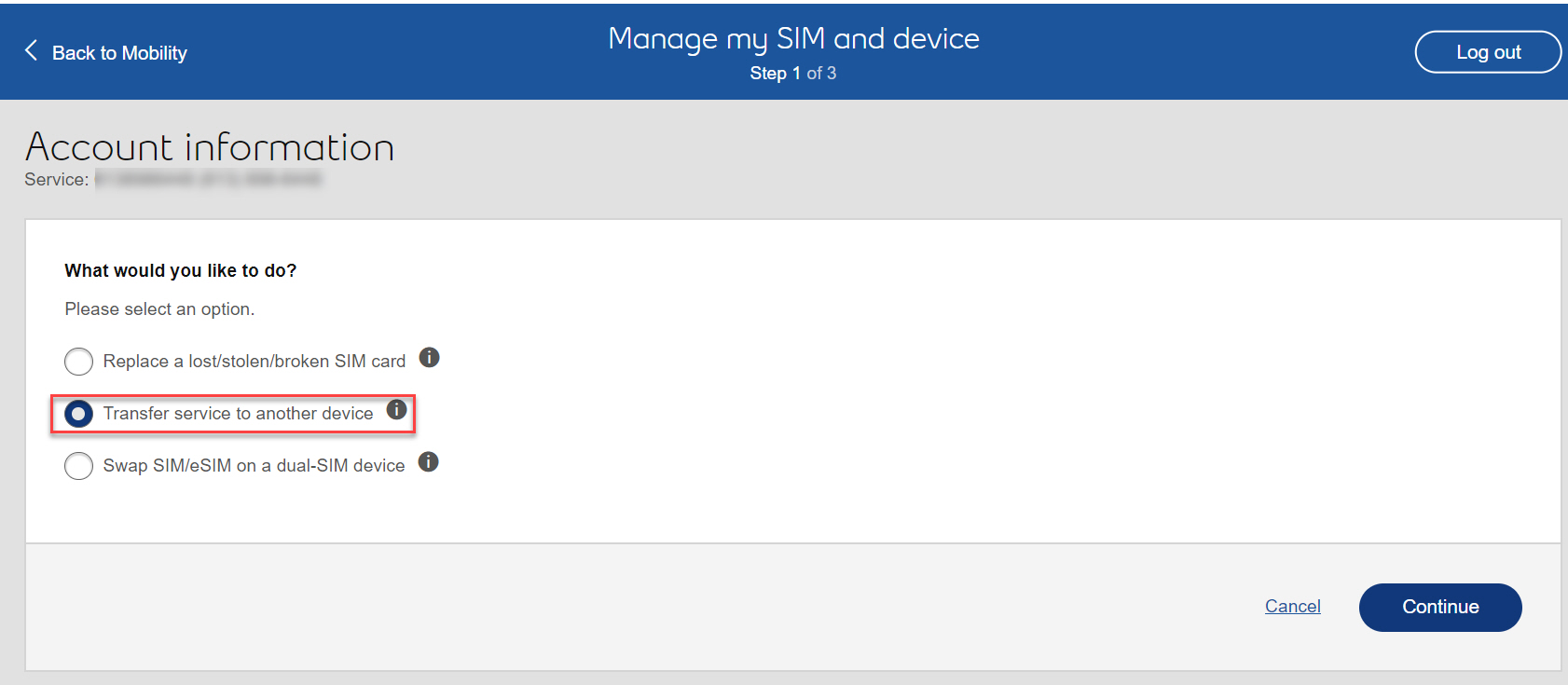 Bell Support-Transfer to a new eSim-Confirm Transfer to a new device