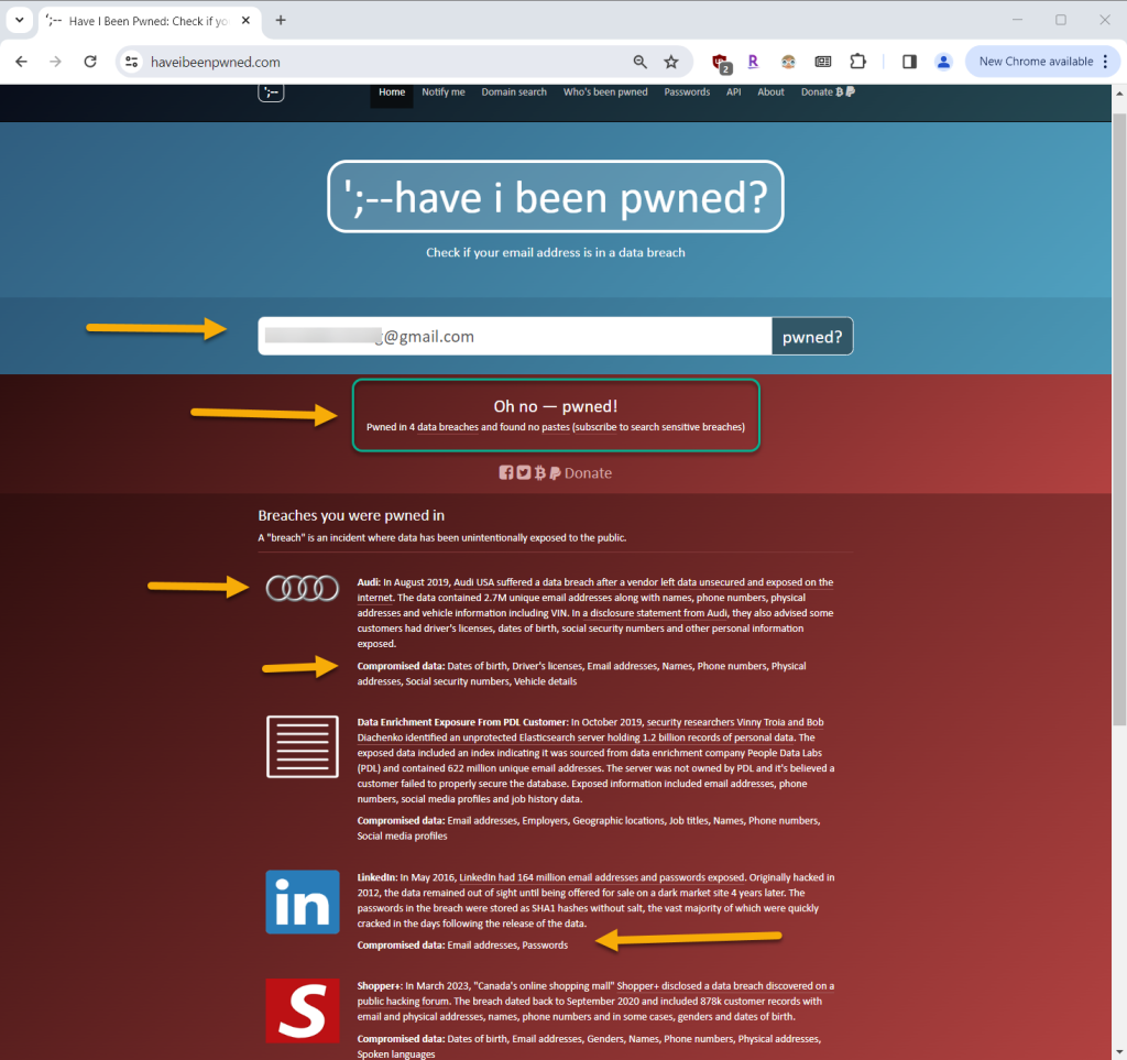 How to Use 'Have I Been Pwned' - Email Data Breach Check